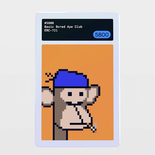 Minter Token - Basic Bored Ape Club #5800