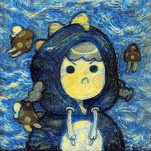 Starry Night Boki x Van Gogh #20