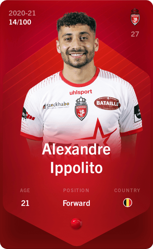 Alexandre Ippolito 2020-21 • Rare 14/100