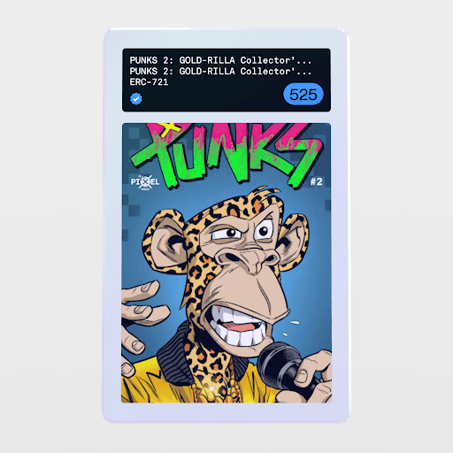 Minter Token - PUNKS 2: GOLD-RILLA Collector's Edition #525