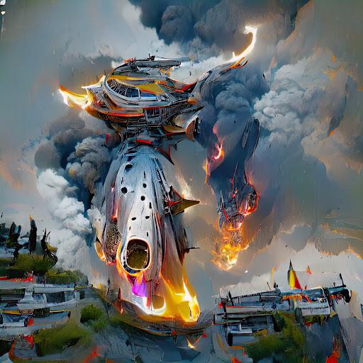 Artistic Spaceship #3