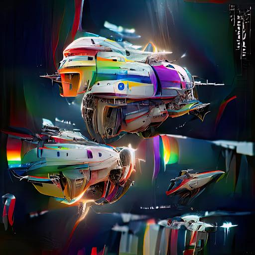 Artistic Spaceship #41