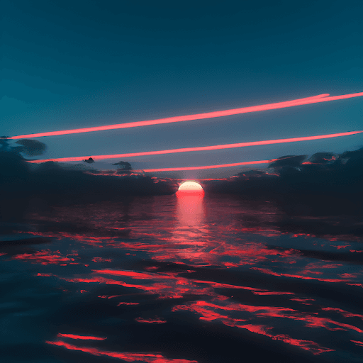 Synth Sunsets #9