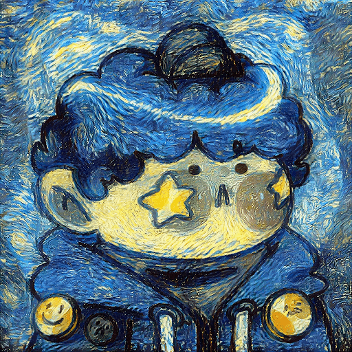 Starry Night Boki x Van Gogh #16