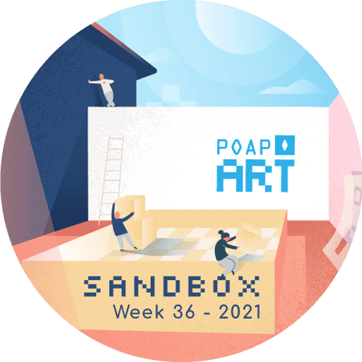 POAP.art Sandbox Weekly Canvas - Week 36 2021