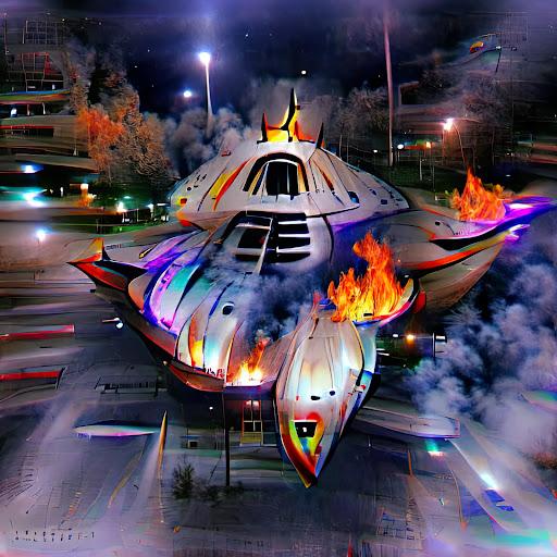 Artistic Spaceship #21