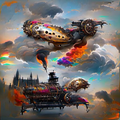 Artistic Spaceship #25