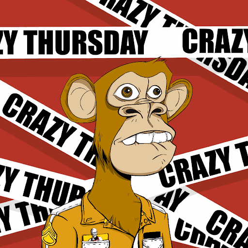 Crazy Thursday Ape Club #36