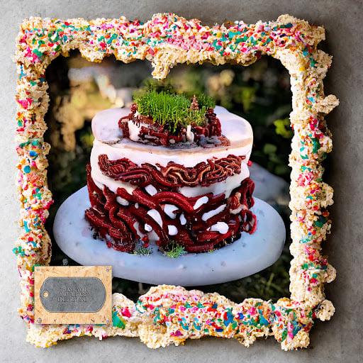 Please Understand Fairy Sprinkle Wretched Worm Garden Cake