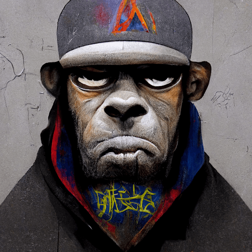 Graffiti Ape #164