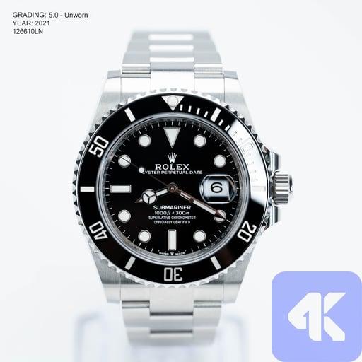 Rolex Submariner Black 2021 Date 41mm 126610LN - Full Boxes & Papers