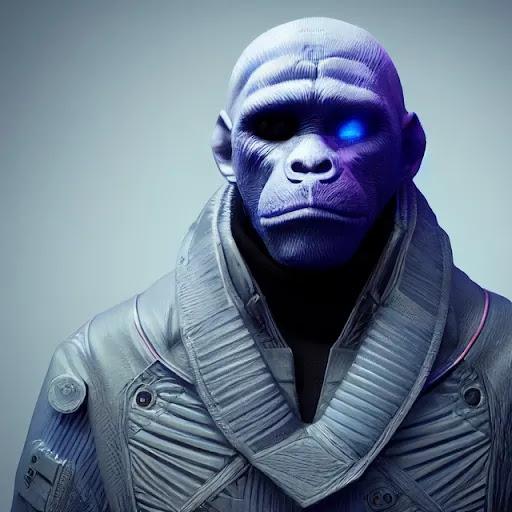 AI 3D APES by Shading Master #61