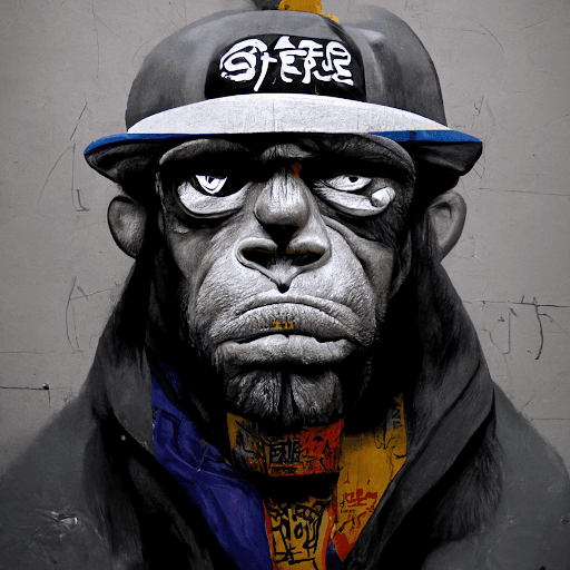 Graffiti Ape #40