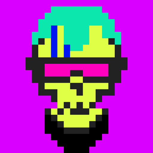 Cyber CryptoSkull #1574