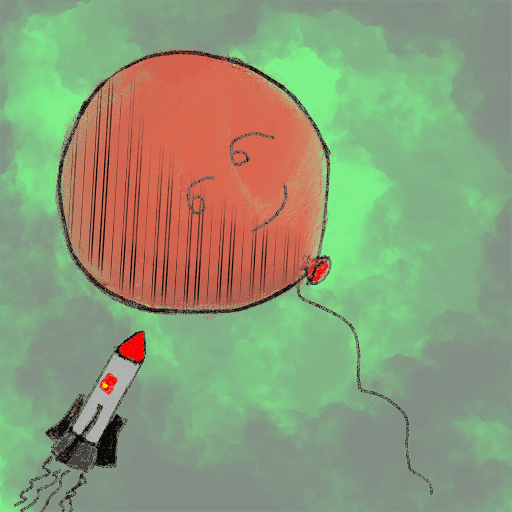 Luftballon 3076