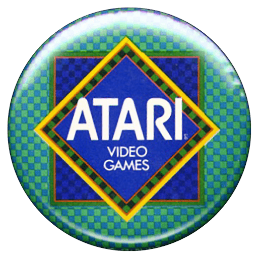 Atari Video Games Button