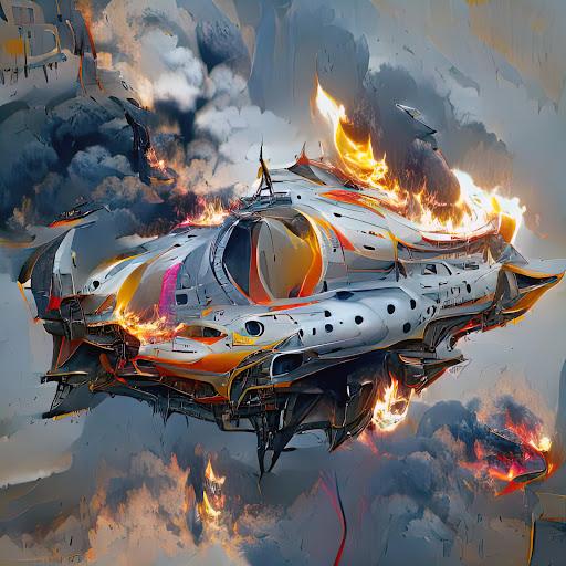 Artistic Spaceship #45