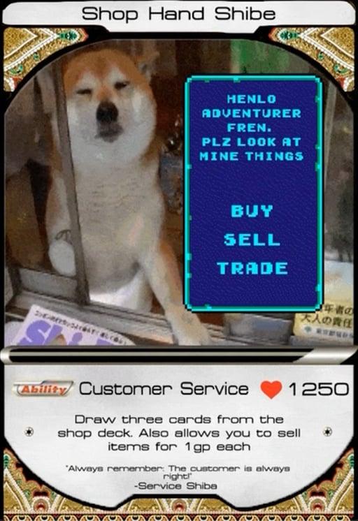 Shop Hand Shibe