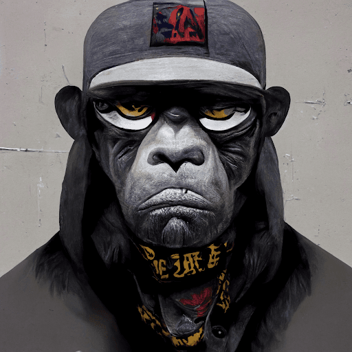 Graffiti Ape #28