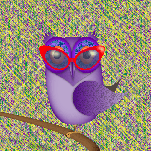 Groovy Owl #1045