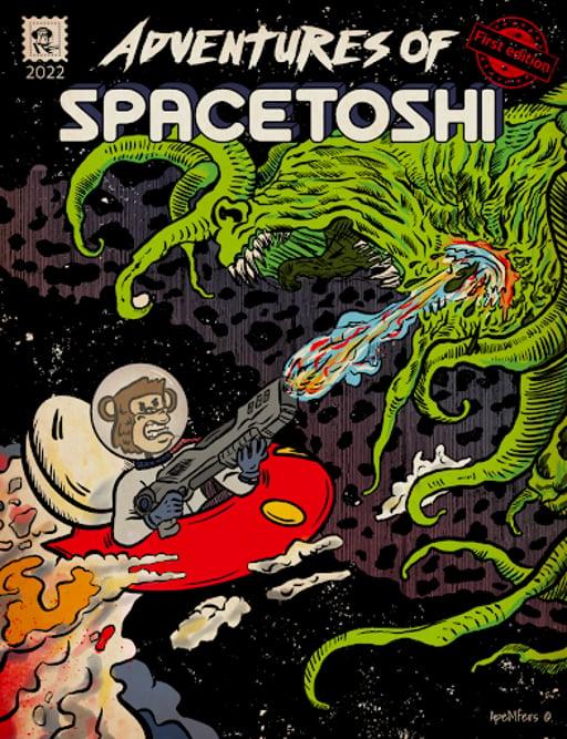 Spacetoshi Volume #1: Cover