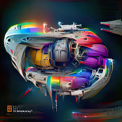 Artistic Spaceship #44