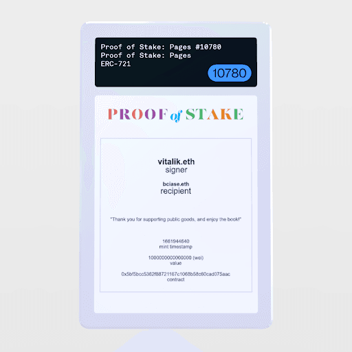 Minter Token - Proof of Stake: Pages #10780