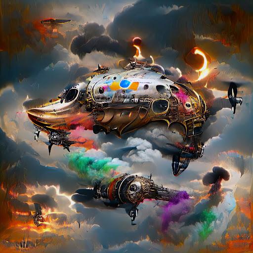 Artistic Spaceship #34