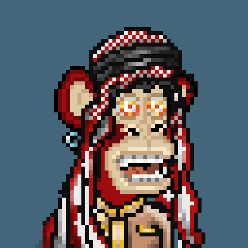 The Bored Pixel Ape Saudis #1765