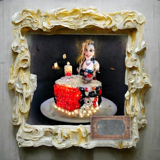 Dreams Come True Caramilk Mud Harley Quince Paste Cake