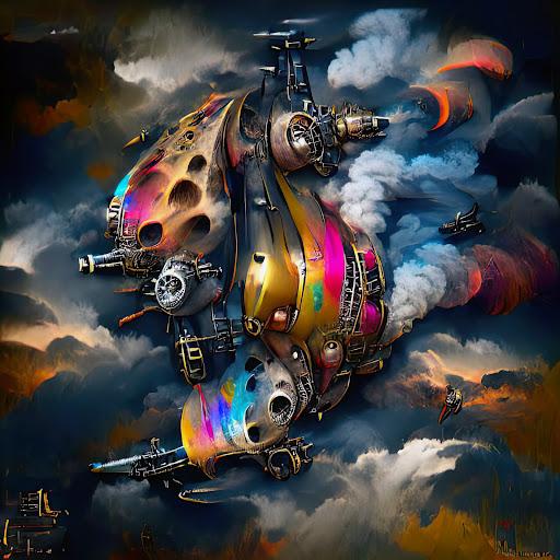 Artistic Spaceship #14