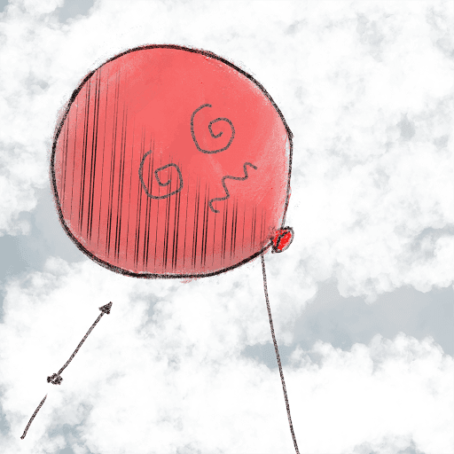 Luftballon 1383