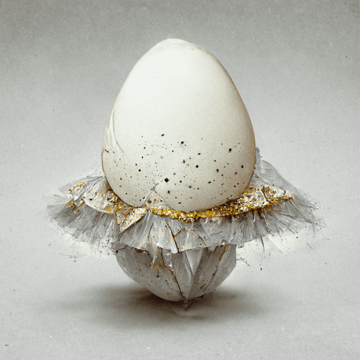 EGGs Wearing a Tutu! by Karrie Ross