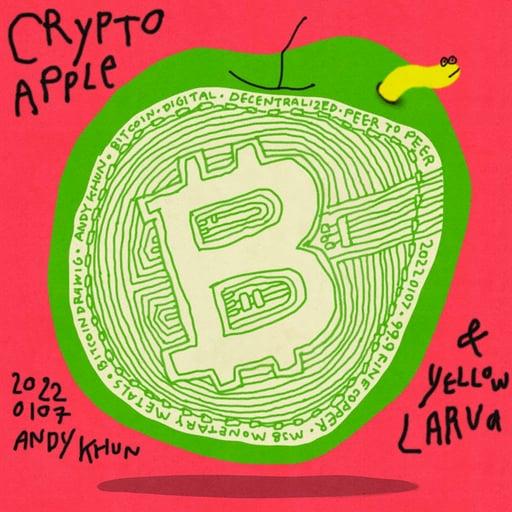 Crypto Apple & Yellow Larva