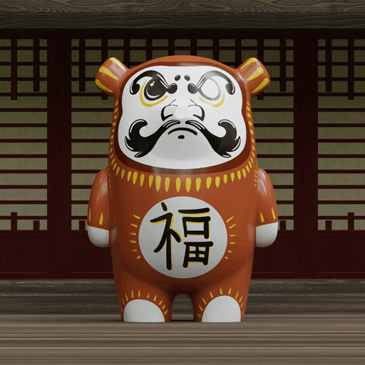 #025 Daruma