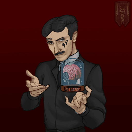 Inventors NFT #239 - Nicola Tesla