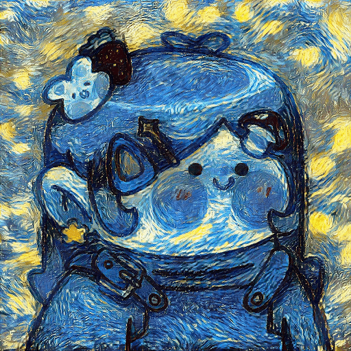 Starry Night Boki x Van Gogh #11