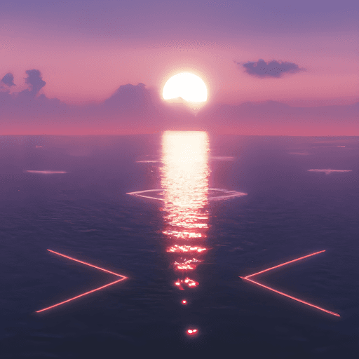 Synth Sunsets #20