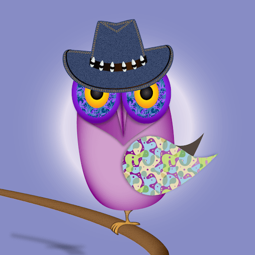 Groovy Owl #1240