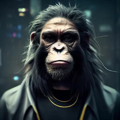 AI 3D APES by Shading Master #171