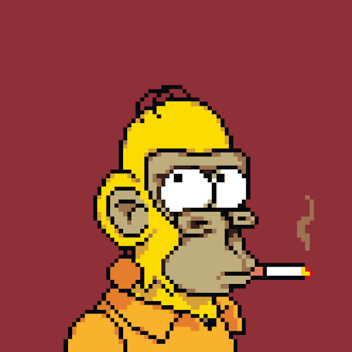 Pixel Simp Ape YC #7121