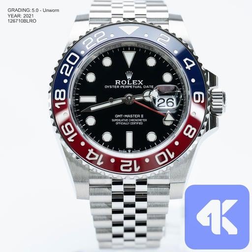 Rolex GMT Master II 2021 Date 40mm 126710BLRO - Full Boxes & Papers