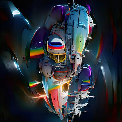 Artistic Spaceship #10