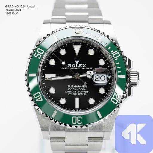 Rolex Submariner Green 2021 Date 41mm 126610LV - Full Boxes & Papers