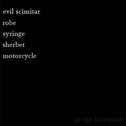 Purge Inventory #12