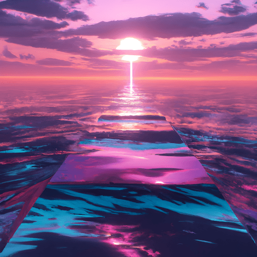 Synth Sunsets #42