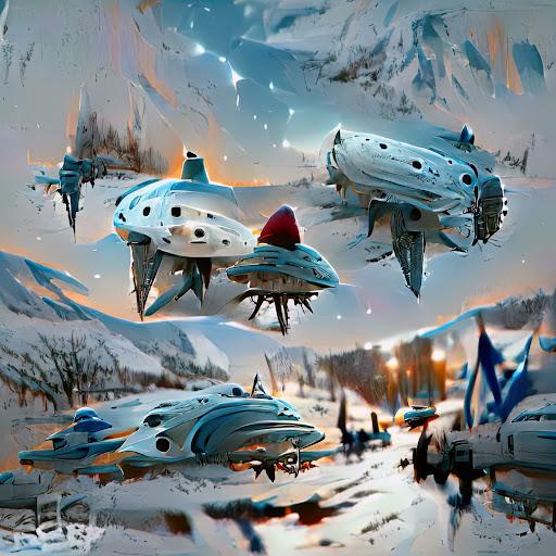 Artistic Spaceship #32