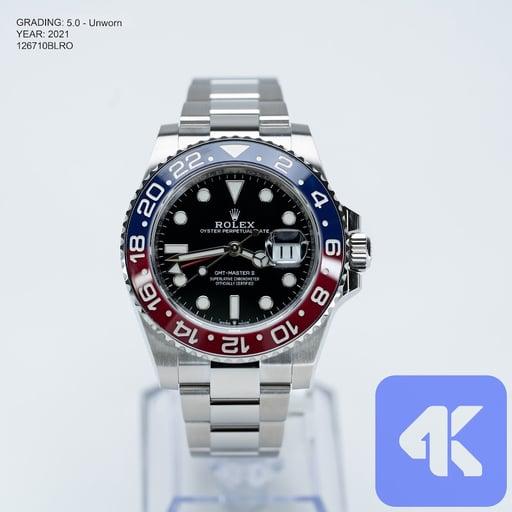 Rolex GMT Master II 2021 Date 40mm 126710BLRO - Full Boxes & Papers