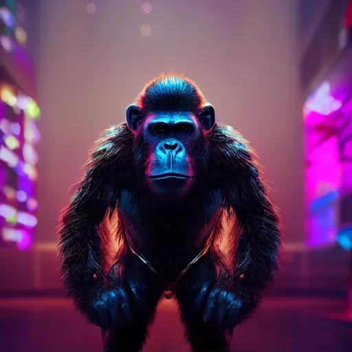 AI 3D APES by Shading Master #277