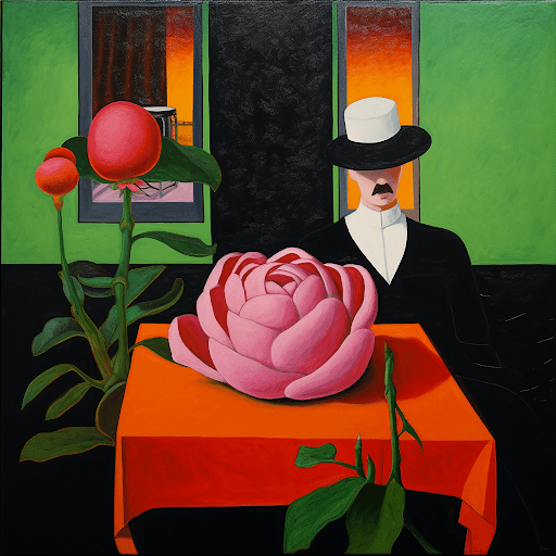 [Klara of the Laughing Roses] Man at Table #89